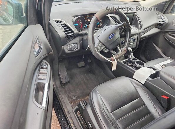 1FMCU0JD4HUC85286 2017 FORD ESCAPE Black Առջևի վահանակի տեսք