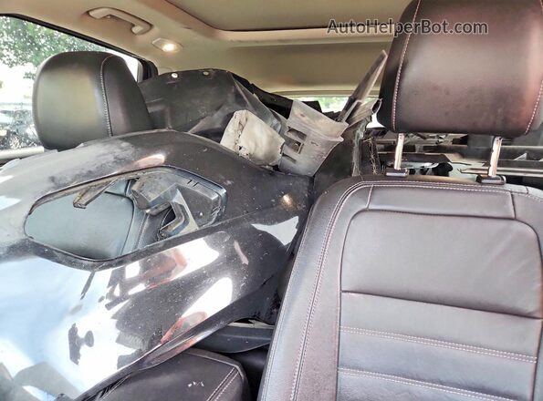 1FMCU0JD4HUC85286 2017 FORD ESCAPE Black Հետևի նստատեղերի տեսք