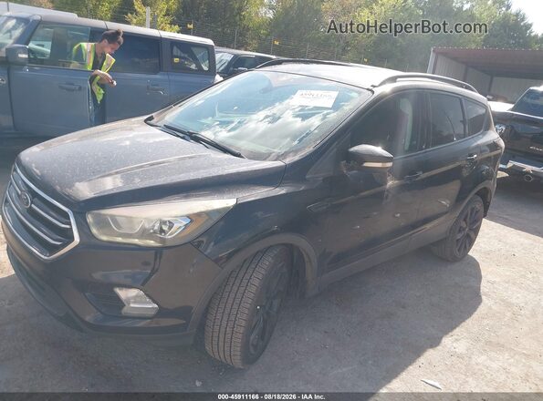 1FMCU0JD5HUC39644 2017 FORD ESCAPE Black Front left