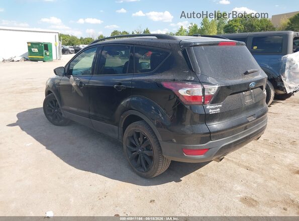 1FMCU0JD5HUC39644 2017 FORD ESCAPE Black Rear left