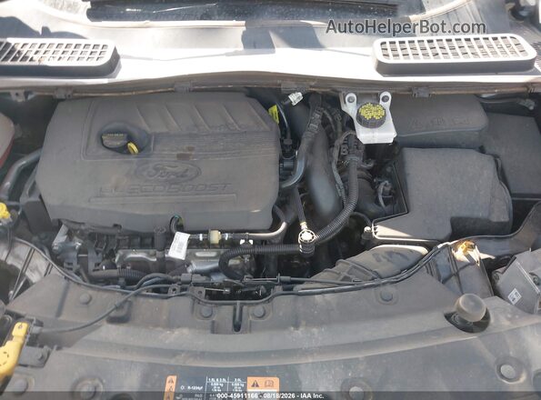 1FMCU0JD5HUC39644 2017 FORD ESCAPE Black Rear view