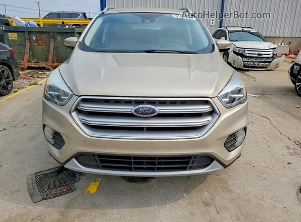 1FMCU0JD6HUB06102 2017 FORD ESCAPE Beige Widok z przodu