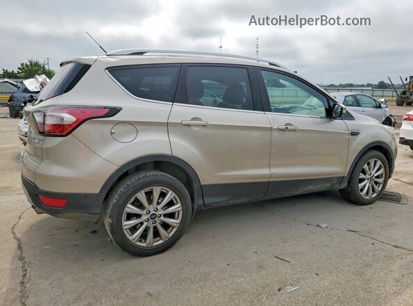 1FMCU0JD6HUB06102 2017 FORD ESCAPE Beige Tył prawy