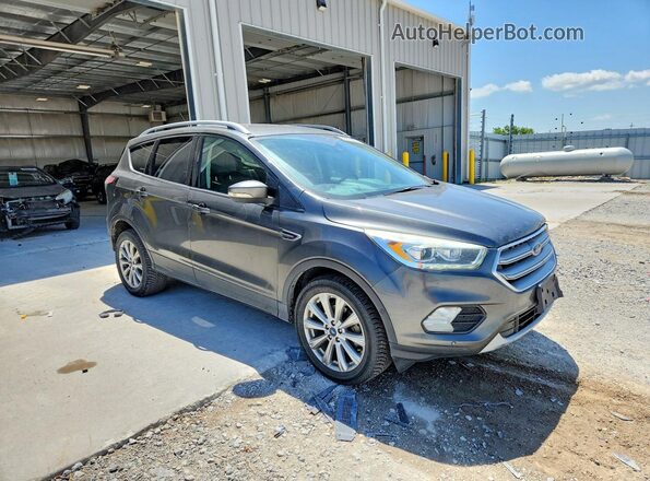 1FMCU0JD6HUC88593 2017 FORD ESCAPE Gray Front right