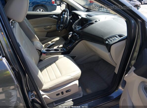 1FMCU0JX0GUB73304 2016 FORD ESCAPE Gray Widok wnętrza z przodu