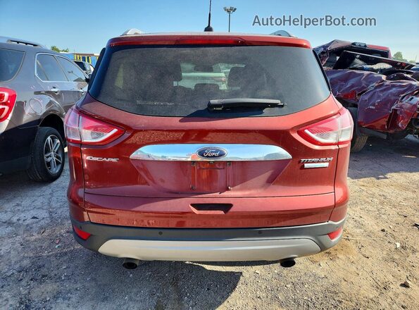 1FMCU0JX1GUC40489 2016 FORD ESCAPE Бордовый Вид сзади