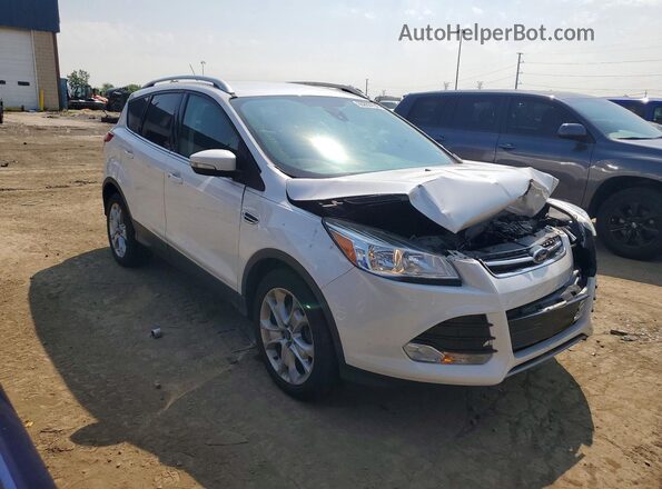 1FMCU0JX3GUC40090 2016 FORD ESCAPE Белый Передняя правая четверть