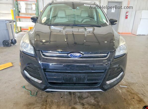 1FMCU0JX5GUB20436 2016 FORD ESCAPE Black Widok z przodu