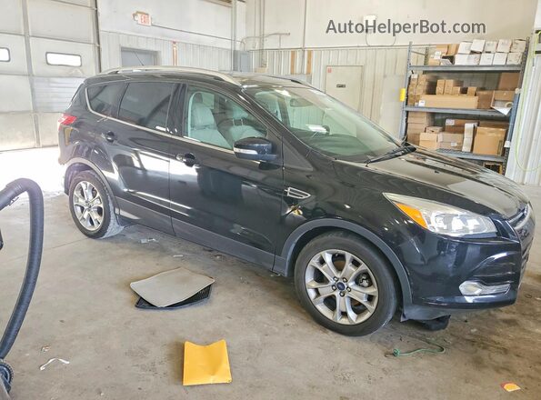 1FMCU0JX5GUB20436 2016 FORD ESCAPE Black Przód prawy