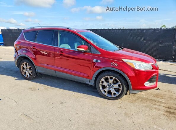 1FMCU0JX5GUB79650 2016 FORD ESCAPE Красный Передняя правая четверть