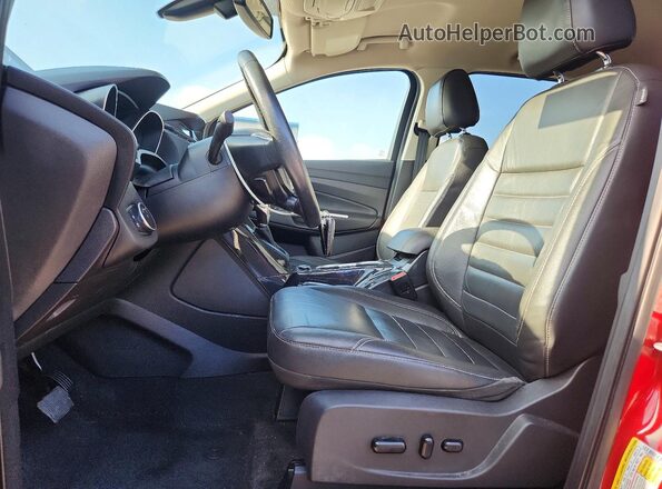 1FMCU0JX5GUB79650 2016 FORD ESCAPE Красный Вид салона спереди
