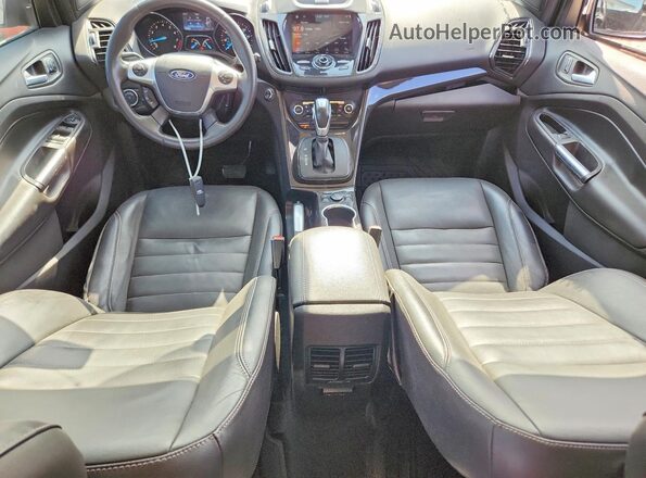 1FMCU0JX8GUB23069 2016 FORD ESCAPE Black Вид панелі приладів