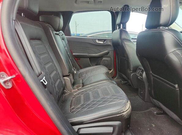 1FMCU0JZ8PUA29064 2023 FORD ESCAPE Красный Вид задней части салона