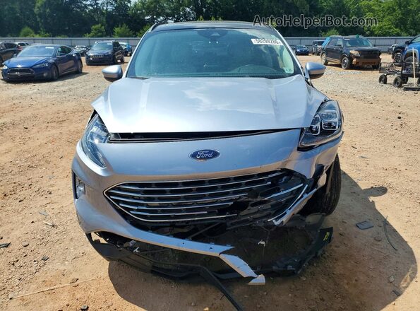 1FMCU0LZ1NUA29062 2022 FORD ESCAPE Silver Widok z przodu