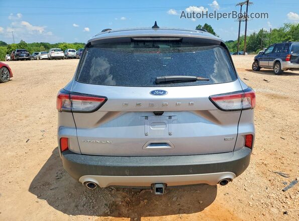 1FMCU0LZ1NUA29062 2022 FORD ESCAPE Silver Widok z tyłu