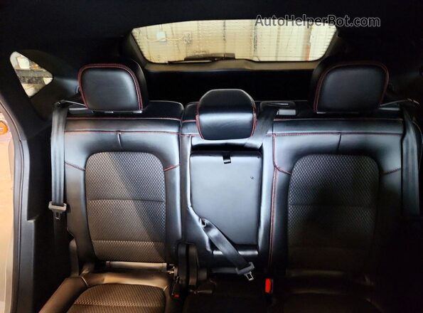 1FMCU0MN1PUA12535 2023 FORD ESCAPE Silver Rear seats view