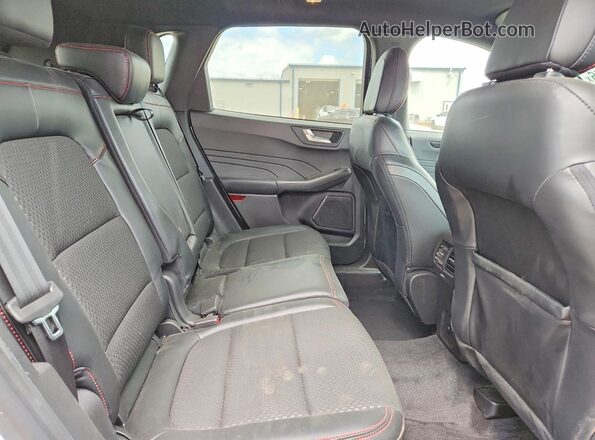 1FMCU0MN1PUA94606 2023 FORD ESCAPE Белый Вид задней части салона