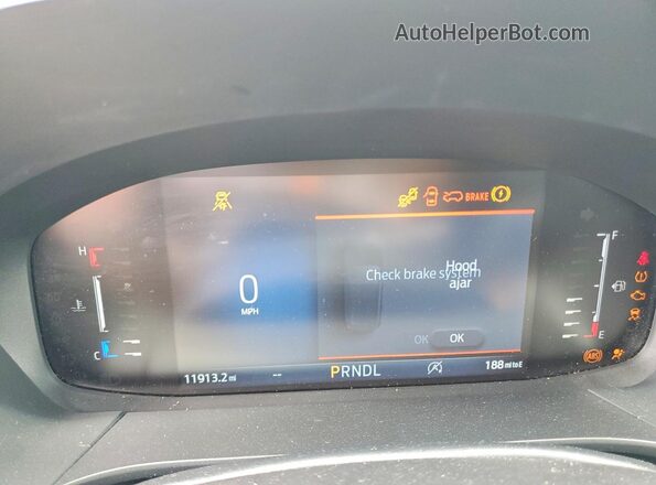 1FMCU0MN1RUB41555 2024 FORD ESCAPE Blue Widok zestawu wskaźników