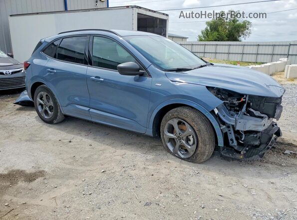 1FMCU0MN1RUB41555 2024 FORD ESCAPE Blue Przód prawy