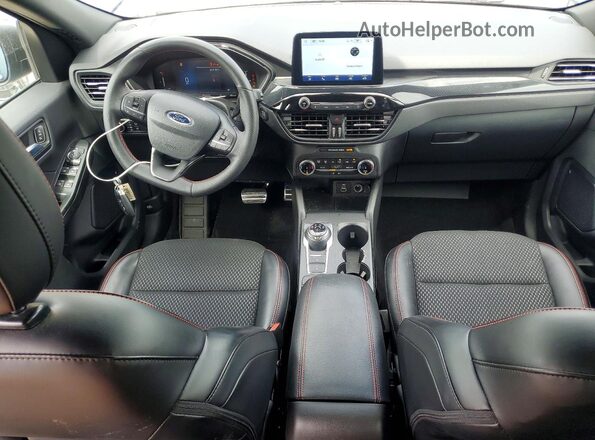 1FMCU0MN1RUB41555 2024 FORD ESCAPE Blue Widok deski rozdzielczej