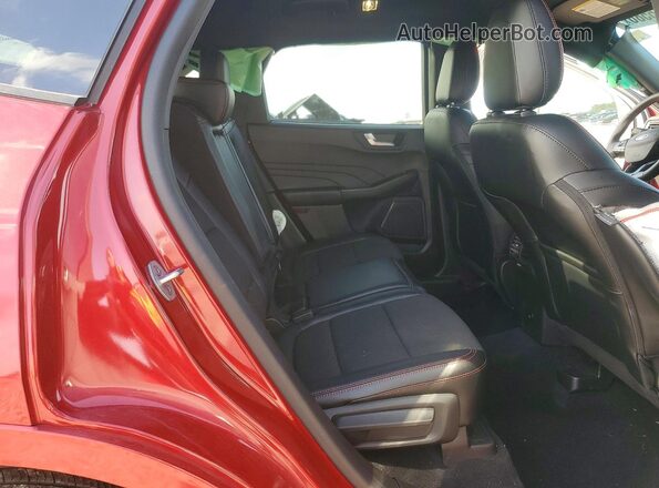 1FMCU0MN3PUA66287 2023 FORD ESCAPE Красный Вид задних сидений
