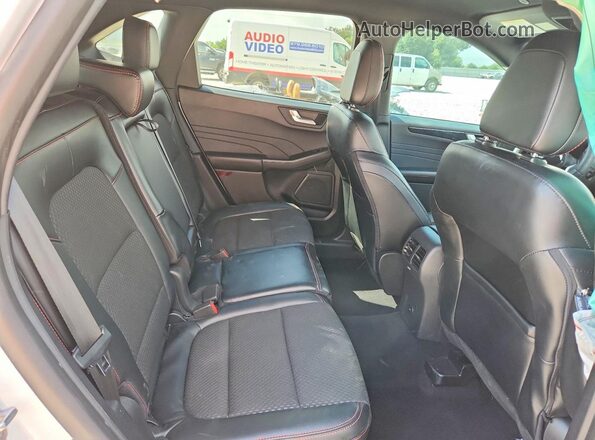 1FMCU0MN3PUB12507 2023 FORD ESCAPE White Вид задніх сидінь