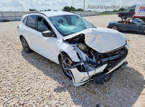 1FMCU0MN3PUB12507 2023 FORD ESCAPE White Передня права чверть