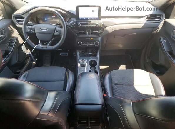 1FMCU0MN4PUA01609 2023 FORD ESCAPE Black Widok deski rozdzielczej