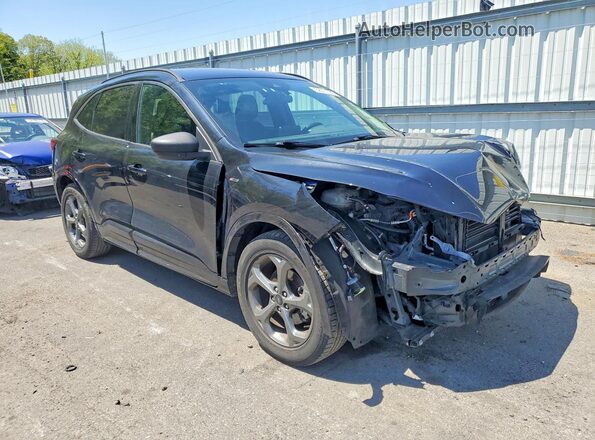 1FMCU0MN4PUA01609 2023 FORD ESCAPE Black Przód prawy