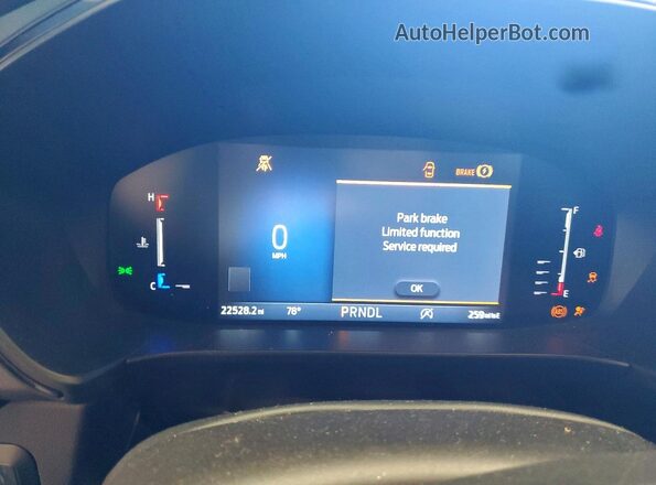 1FMCU0MN4RUB45888 2024 FORD ESCAPE Gray Vista del cuadro de instrumentos