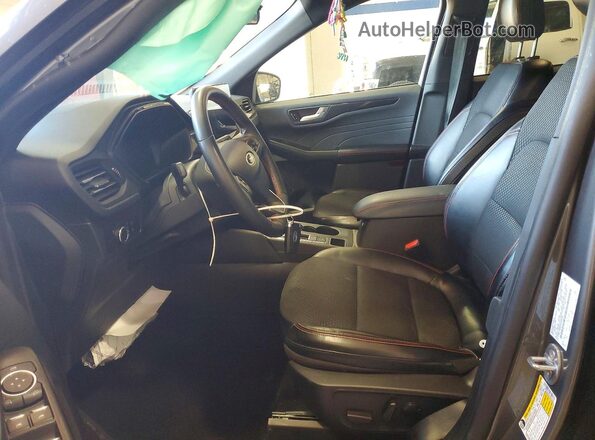 1FMCU0MN4RUB45888 2024 FORD ESCAPE Gray Vista interior delantera