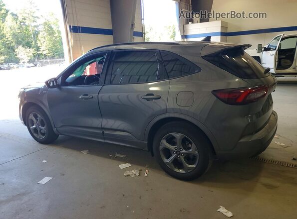 1FMCU0MN4RUB45888 2024 FORD ESCAPE Gray Trasero izquierdo