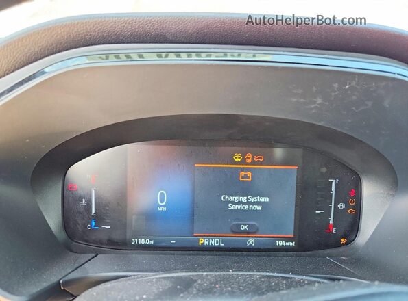 1FMCU0MN5SUA66901 2025 FORD ESCAPE Красный Вид щитка приборов