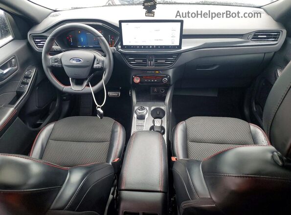 1FMCU0MN6RUA16549 2024 FORD ESCAPE Silver Dashboard view