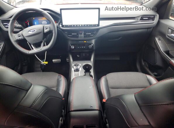1FMCU0MN6RUB25111 2024 FORD ESCAPE Red Вид панелі приладів