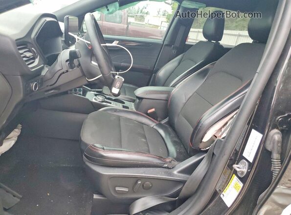 1FMCU0MN7RUA65663 2024 FORD ESCAPE Black Вид салону спереду