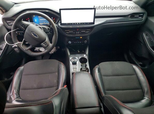 1FMCU0MN7RUA65663 2024 FORD ESCAPE Black Вид панелі приладів