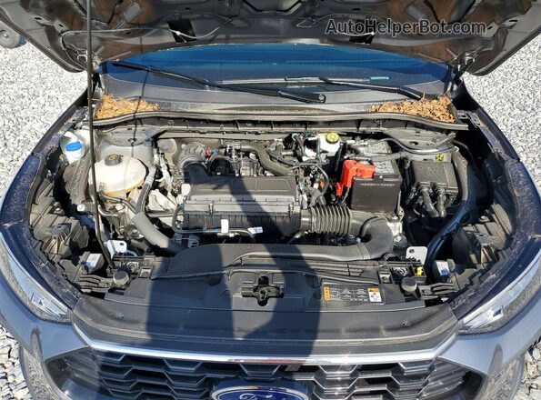 1FMCU0MN7SUB49889 2025 FORD ESCAPE Gray Rear interior view