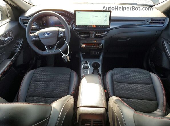 1FMCU0MN7SUB49889 2025 FORD ESCAPE Gray Dashboard view