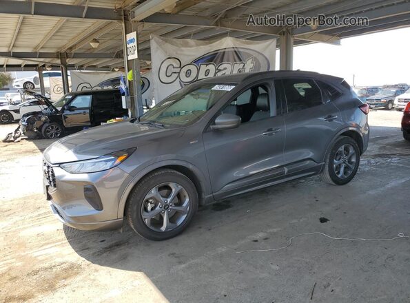 1FMCU0MN8PUA79763 2023 FORD ESCAPE Серый Вид наклейки с VIN-кодом