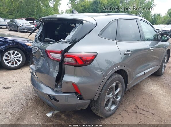 1FMCU0MN8PUB45664 2023 FORD ESCAPE Gray Rear right