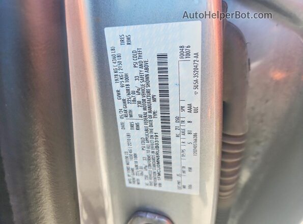 1FMCU0MN8RUB03191 2024 FORD ESCAPE Silver Սալոնի 360 աստիճան տեսք