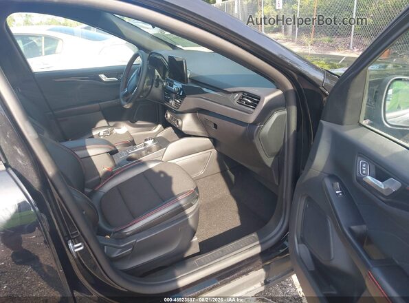 1FMCU0MN8SUA64186 2025 FORD ESCAPE Черный Вид салона спереди