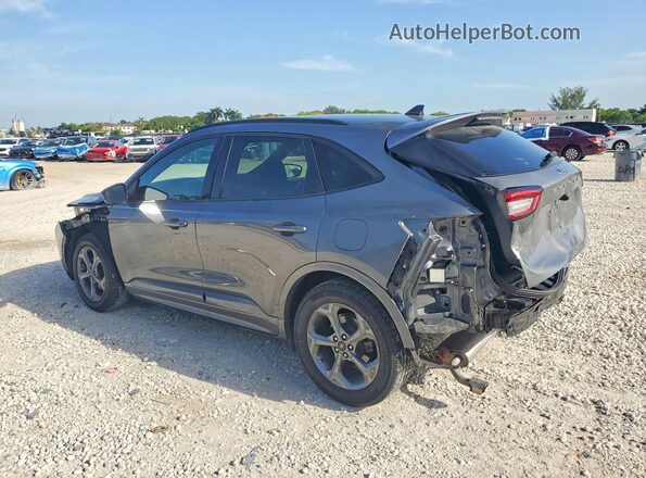 1FMCU0MN9PUA90772 2023 FORD ESCAPE Серый Задняя левая четверть