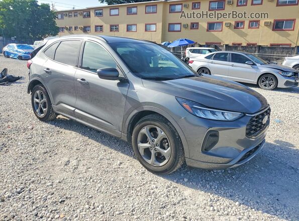1FMCU0MN9PUA90772 2023 FORD ESCAPE Серый Передняя правая четверть