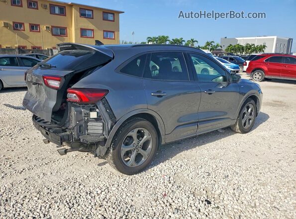 1FMCU0MN9PUA90772 2023 FORD ESCAPE Серый Задняя правая четверть