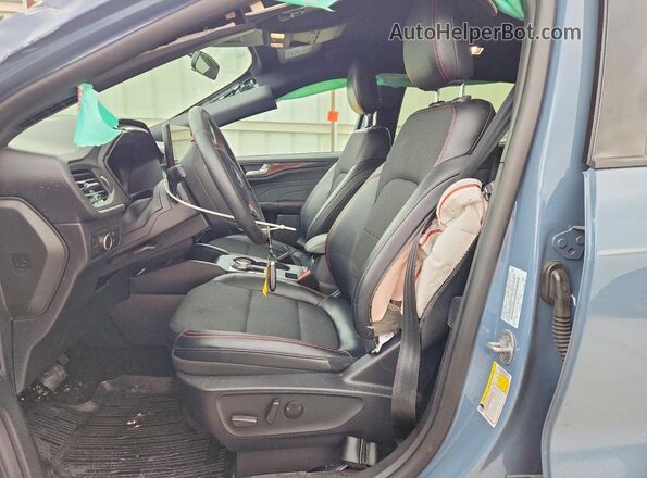 1FMCU0MN9SUB64507 2025 FORD ESCAPE Blue Front interior view