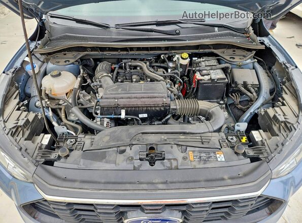 1FMCU0MN9SUB64507 2025 FORD ESCAPE Blue Engine compartment view