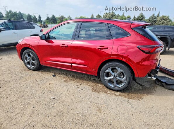 1FMCU0MNXRUB44972 2024 FORD ESCAPE Red Задня ліва чверть