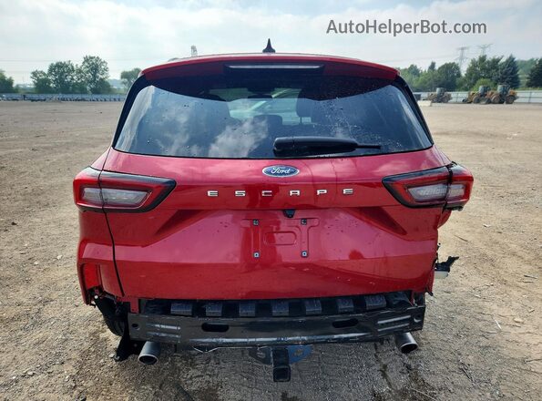 1FMCU0MNXRUB44972 2024 FORD ESCAPE Red Вид ззаду